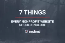  7 Things Every Nonprofit Website Should Include